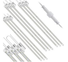 Светильник светодиодный для растений, 600мм спектр для фотосинтеза ULY-P90-10W/SPFR/K IP65 AC220V CLEAR KIT09 Набор из 9-ти штук  UL-00003852  Uniel