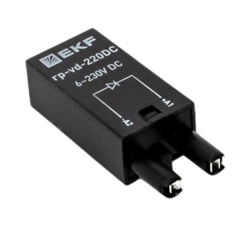 Модуль защитный диодный 6-220В DC для промежуточных реле RP AVERES  rp-vd-220DC  EKF