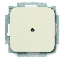 Заглушка с суппортом, серия Busch-Duro 2000 SI, цвет слоновая кость  1715-0-0318   2CKA001715A0318  ABB