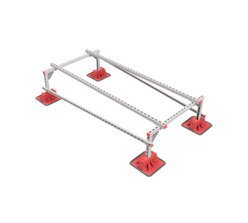 Опорная конструкция для установки оборудования TECHNORAPTOR LIGHTFOOT 1000х2000 тип 1 HD  KM-TR-LTF-SSEI-1000-2000-1 HD  КМ - профиль