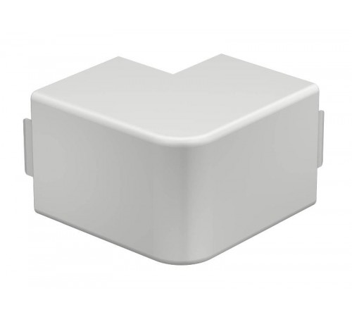 Крышка внешнего угла кабельного канала WDK 60x60 мм (ПВХ,светло-серый) (WDK HA60060LGR)  6182593  OBO Bettermann