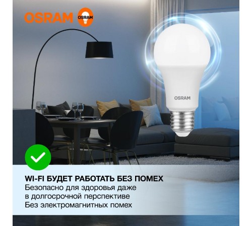 Лампа светодиодная LED Value CL- A 15W/865 230V E27 10X1  4058075579217  OSRAM