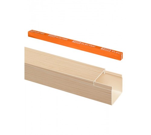 Кабель-канал 25х25 (4 шт по 1 м) "ЭКО" 3D сосна (розн.упак.)  SQ0402-4306  TDM