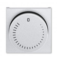 ABB Levit Серебро / дымчатый чёрный Накладка для механизма регулирования скорости вращения вентилятора  3294H-A00130 70  2CHH940130A4070  ABB