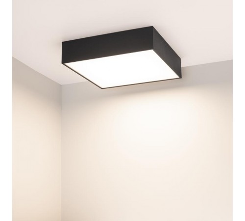 Светильник SP-QUADRO-S250x250-25W Day4000 (BK, 120 deg, 230V) (Arlight, IP40 Металл, 3 года)  034789  Arlight