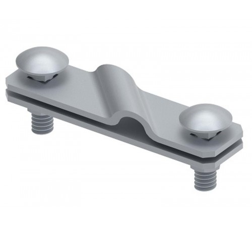 Соединитель диагональный для прутка и полосы, гор. цинк, 391181  МС-181-ГЦ   Ostec