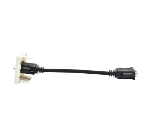 PRIMER РКМ-20-20-П Розетка VGA M/M (2 мод.) бел.  PR-KK40D-RV-0-2-K01  IEK