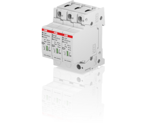 Устройство защиты от импульсных перенапряжений (УЗИП) OVR T2 3L 40-275s P QS2CTB815704R1800 ABB