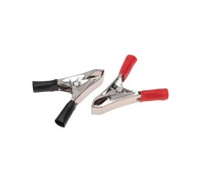 Зажим крокодил, длина 50 мм, ток 10A, (2шт.) (пакет)  16-0012-9  REXANT