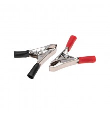 Зажим крокодил, длина 50 мм, ток 10A, (2шт.) (пакет)  16-0012-9  REXANT