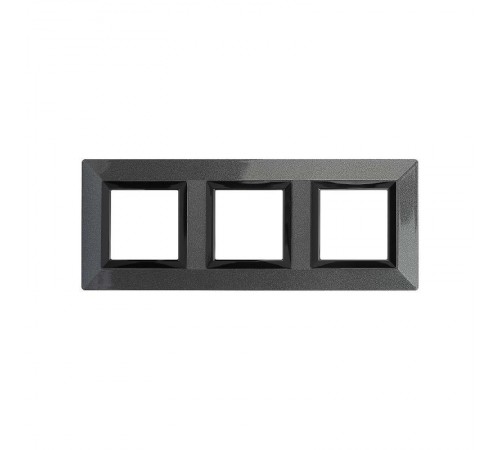 Рамка из металла, "Avanti", темно-серый, 6 модулей  4403856  DKC