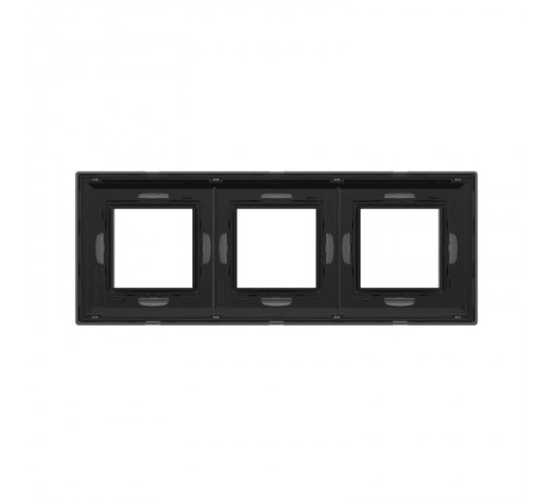 Рамка из металла, "Avanti", темно-серый, 6 модулей  4403856  DKC