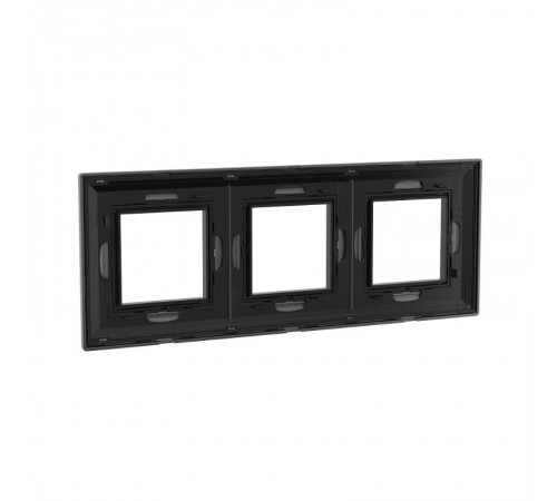 Рамка из металла, "Avanti", темно-серый, 6 модулей  4403856  DKC