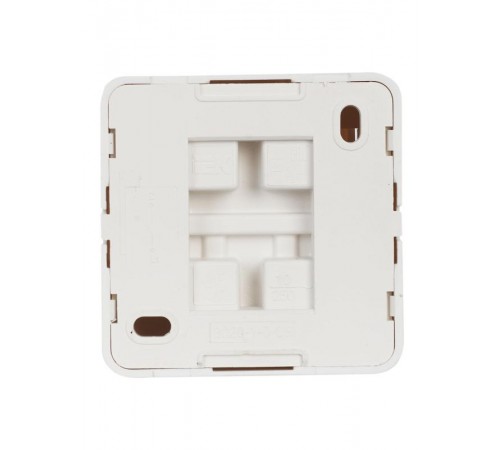 ОКТАВА белый Выключатель 1-клавишный О/У 10А ВС20-1-0-ОБ  EVO10-K01-10-DC  GENERICA