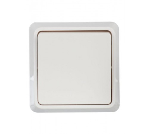 ОКТАВА белый Выключатель 1-клавишный О/У 10А ВС20-1-0-ОБ  EVO10-K01-10-DC  GENERICA