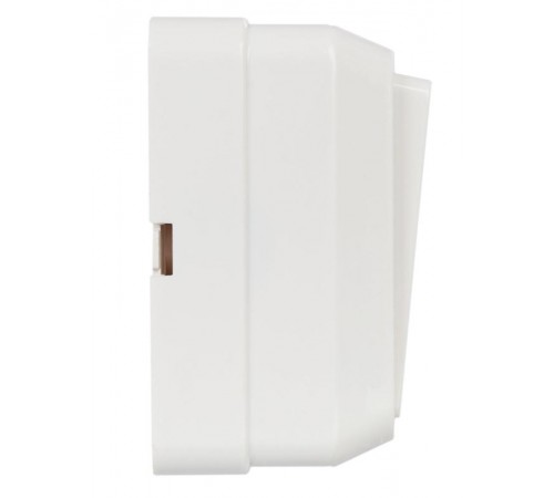 ОКТАВА белый Выключатель 1-клавишный О/У 10А ВС20-1-0-ОБ  EVO10-K01-10-DC  GENERICA