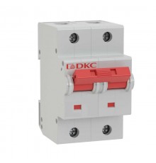 Выключатель автоматический двухполюсный YON MD125-2C100-8ln 20kA  MD125-2C100  DKC