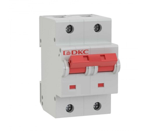 Выключатель автоматический двухполюсный YON MD125-2NC125-8ln 20kA  MD125-2NC125  DKC