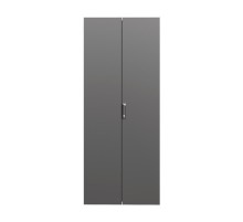 Дверь сплошная двухстворчатая для IT-CQE 1200 x 600 RAL9005  RBITCPED1260  DKC