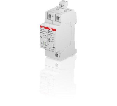 Устройство защиты от импульсных перенапряжений (УЗИП) OVR T2 1N 40-275 P TS QS2CTB803972R0500 ABB