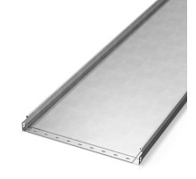 Лоток неперфорированный Стандарт INOX (AISI 304) 500х50х3000 (1,0 мм) (3 м/уп)  PR16.2323  Промрукав