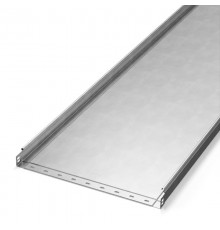 Лоток неперфорированный Стандарт INOX (AISI 304) 500х50х3000 (1,0 мм) (3 м/уп)  PR16.2323  Промрукав