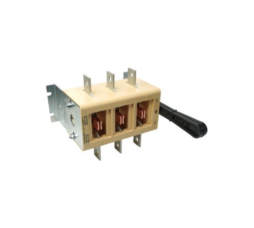 ВР32-37 А 70220-00 УХЛ3, 400А, несъёмная боковая рукоятка, 3-х полюс. на два направления, IP00, выключатель-разъединитель  ET006532  Электротехник
