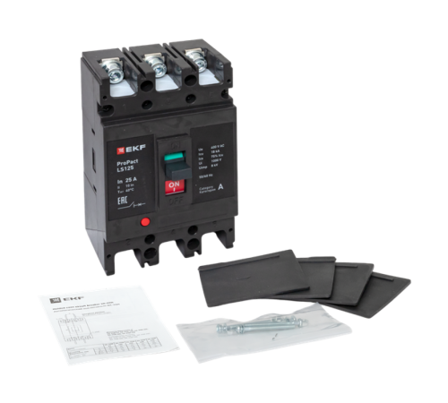 Выключатель автоматический LS125 18кА 3P 25А ProPact  mccb-125-18-3-25-ls  EKF