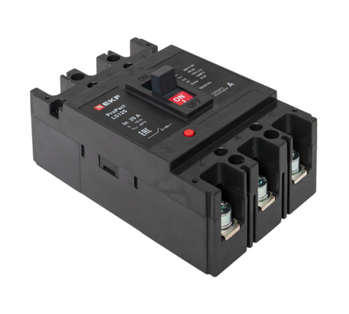 Выключатель автоматический LS125 18кА 3P 25А ProPact  mccb-125-18-3-25-ls  EKF