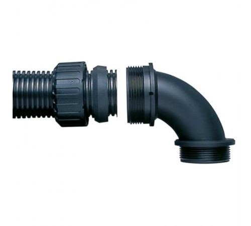 Фитинг ASC21/M20/C90/BL, 90°, полиамид 66, черный, резьба M20, d21, 10 шт. в пачке  7TCA296000R1486  ABB