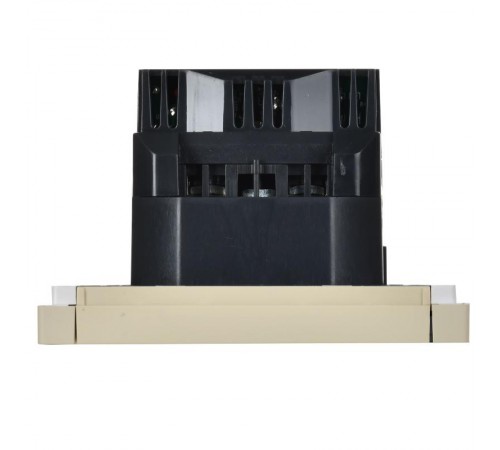 FORTE&PIANO Розетка с заземлением, со шторками в/к 16А USB A+A 3,1А FP445 ваниль  FP-R14-16-U21-D31-K10  IEK