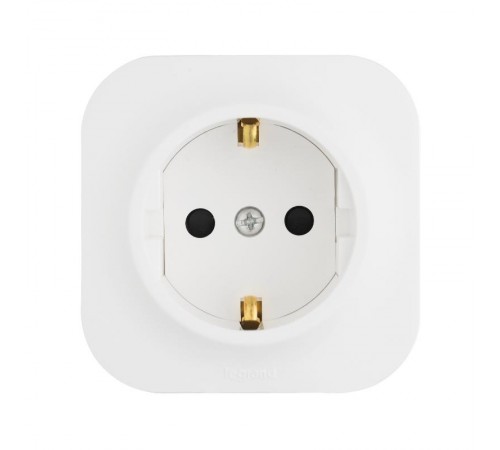 Quteo Белый Розетка с заземлением  782211  Legrand