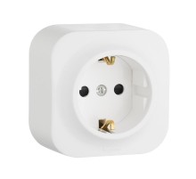 Quteo Белый Розетка с заземлением  782211  Legrand