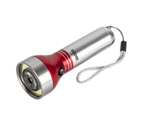 Фонарь универсальный AF6-L3W/L1W-rd (красн.)  .5023468  ФАZА