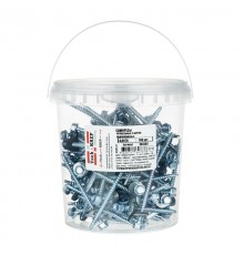 Саморез КР ZP св. 4,8х76 (100 шт) - ведро ( 0,858 кг)  104749  Tech-KREP