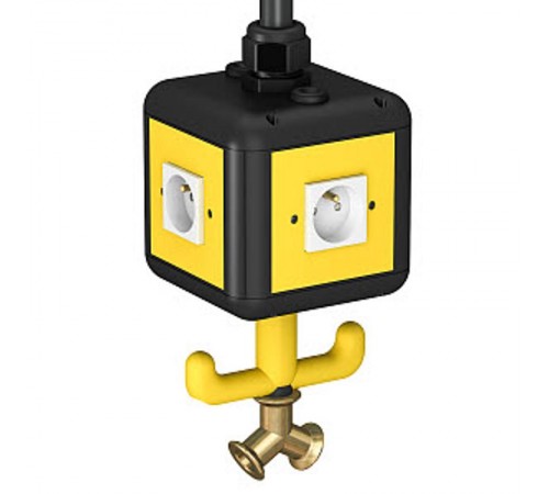 Блок питания VH-4 укомплектованный 140x140x252 мм (черный) (VH-4L 4SF)  6109816  OBO Bettermann