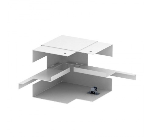 Внутренний угол кабельного канала Rapid 80 нерегулируемый 90x110 мм (сталь,белый) (GS-SI90110RW)  6277140  OBO Bettermann