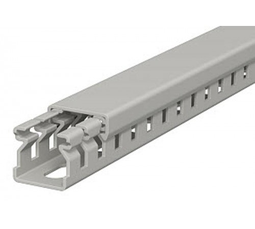 Распределительный кабельный канал LK4 15x15x2000 мм (ПВХ,серый) (LK4 15015)  6178001  OBO Bettermann