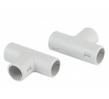 Тройник соедин. для трубы 25мм разъемн.  Т01225(20)  Рувинил