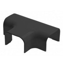 Тройник накладной 90 град. для РКК-74х55 (черный)