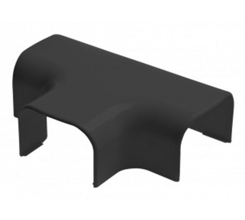 Тройник накладной 90 град. для РКК-74х55 (черный)