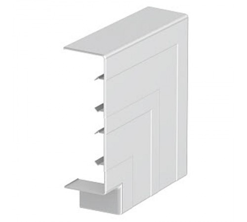 Крышка плоского угла кабельного канала Rapid 45-2 53x165 мм (алюминий) (GK-FH53165AL)  6113464  OBO Bettermann