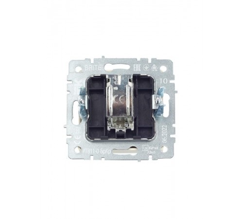 BRITE Розетка TV оконечная РТВ11-0-БрКр бежевый  BR-A10-O-K10  IEK