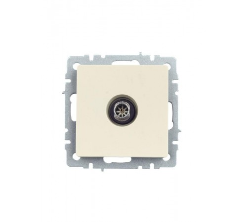 BRITE Розетка TV оконечная РТВ11-0-БрКр бежевый  BR-A10-O-K10  IEK