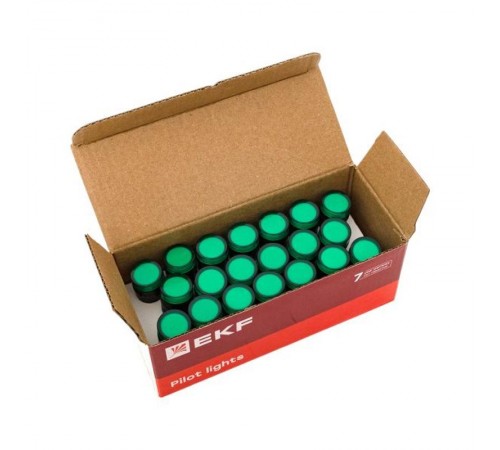 Матрица светодиодная AD16-16HS зеленый 230 В AC (16мм) EKF PROxima  ledm-ad16-16-g  EKF