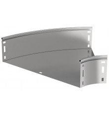 ESCA Поворот плавн. 45град тип Г01 100х400мм  CPG01-0-45-100-400  IEK