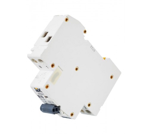 Выключатель автоматический дифференциального тока АВДТ B06S 1P+NP B16 30мА тип A (18мм) ARMAT IEK  AR-B06S-1N-B16A030  IEK