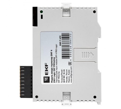 Модуль ввода термопар EMF 4 PRO-Logic (с поверкой)  EMF-T-4TC-V  EKF