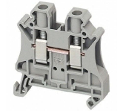 КЛЕММНИК ВИНТОВОЙ ПРОХОДНОЙ, СЕЧЕНИЕМ ПРОВОДА 6ММ2, 2 ТОЧКИ ПОДКЛЮЧЕНИЯ, С  NSYTRV62  Schneider Electric