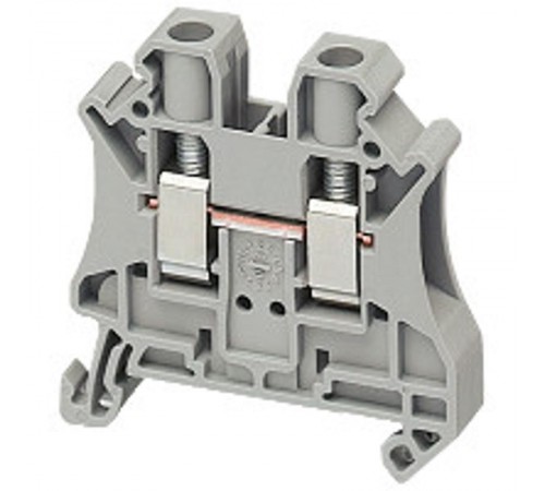 КЛЕММНИК ВИНТОВОЙ ПРОХОДНОЙ, СЕЧЕНИЕМ ПРОВОДА 6ММ2, 2 ТОЧКИ ПОДКЛЮЧЕНИЯ, С  NSYTRV62  Schneider Electric